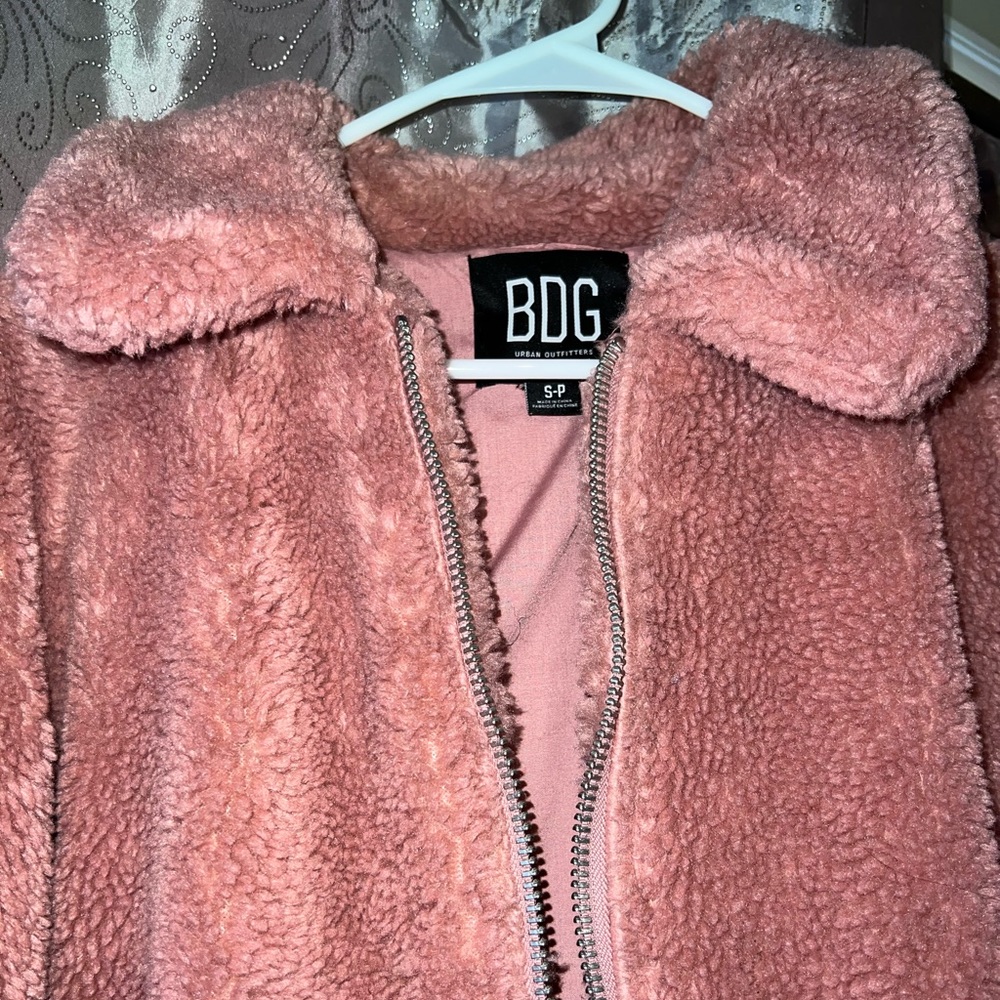 Pink Teddy Jacket
